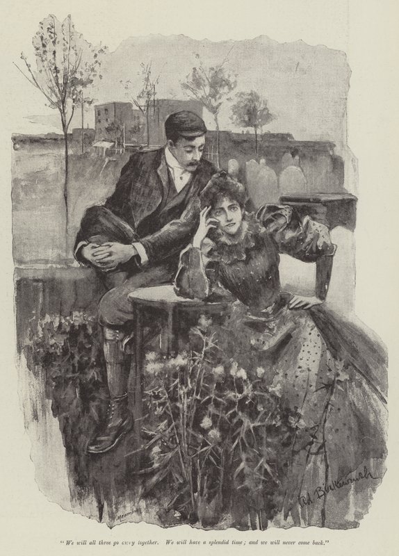 La regina ribelle, di Walter Besant da Adolphe Birkenruth