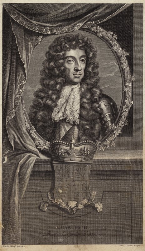 Ritratto di Re Carlo II da Adriaan van der Werff