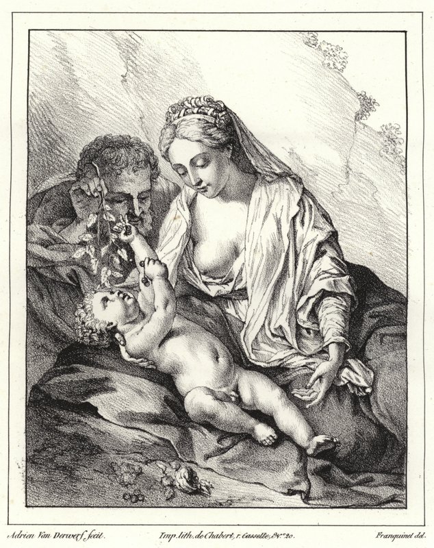 La Sacra Famiglia da Adriaan van der Werff
