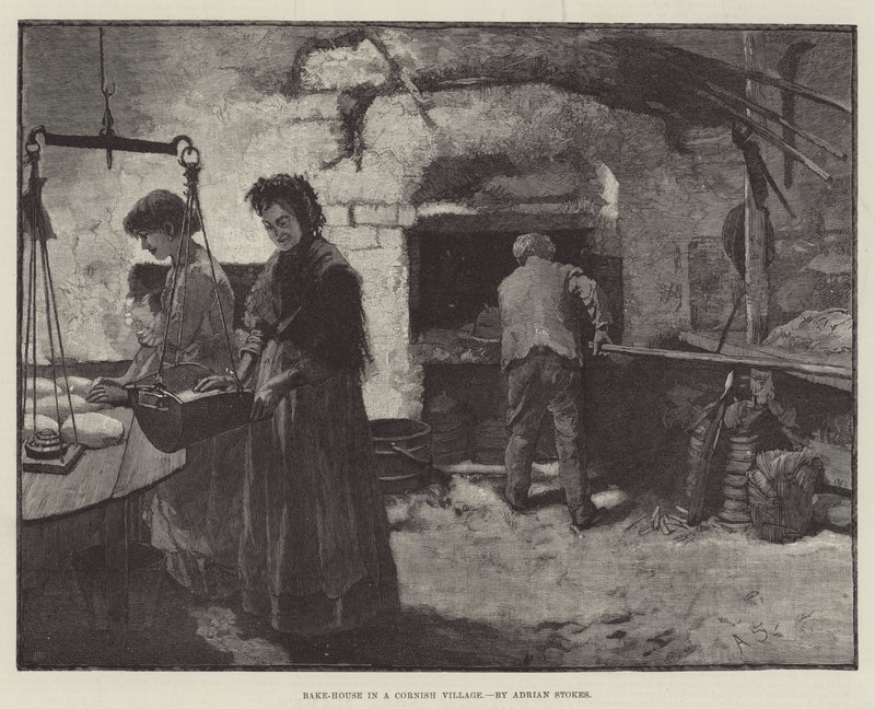 Forno in un villaggio della Cornovaglia da Adrian Scott Stokes