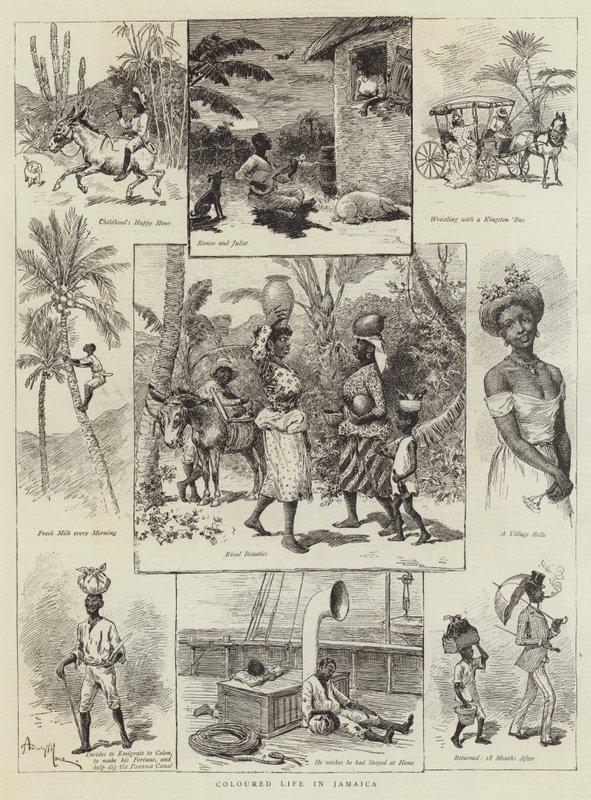 Vita colorata in Giamaica da Adrien Emmanuel Marie