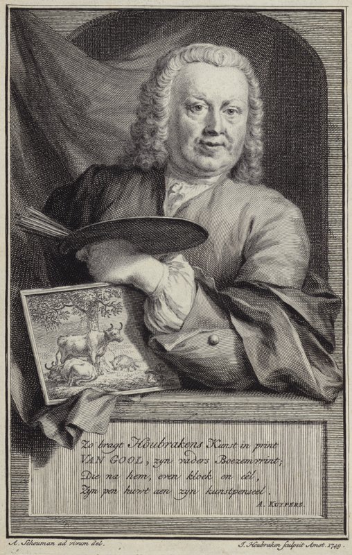 Ritratto di Jan van Gool da Aert Schouman
