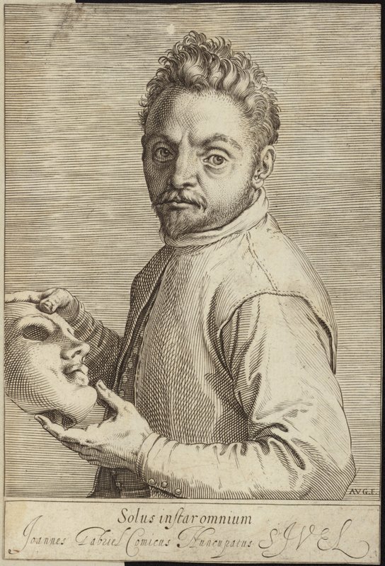 Ritratto di Giovanni Gabrielli da Agostino Carracci
