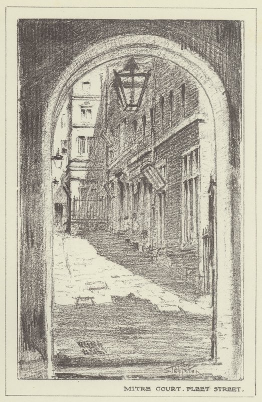 Mitre Court, Fleet Street da Alan Stapleton