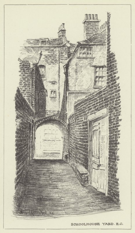 Schoolhouse Yard, EC da Alan Stapleton
