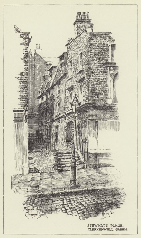 Stewarts Place, Clerkenwell Green da Alan Stapleton