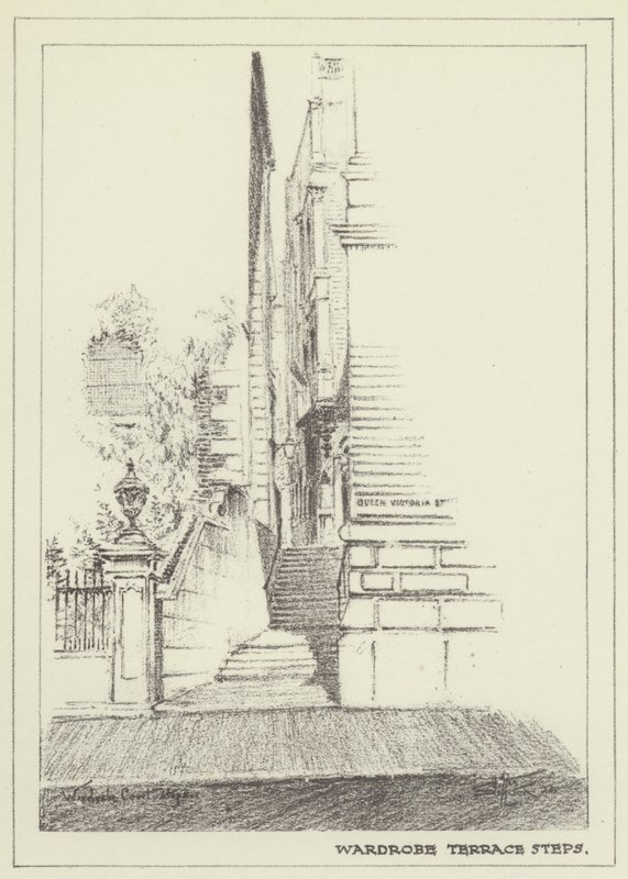 Scalini di Wardrobe Terrace da Alan Stapleton