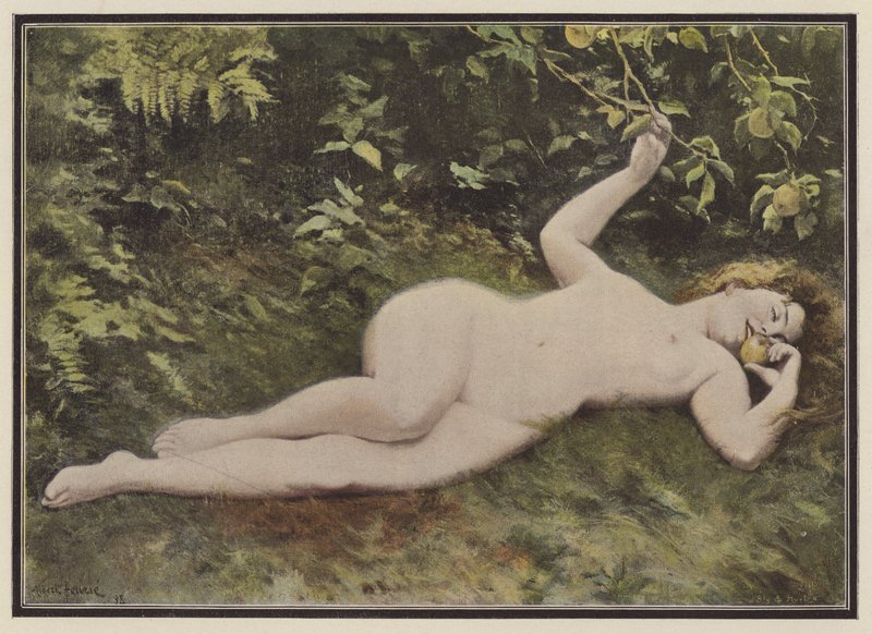 Una figlia di Eva da Albert Auguste Fourie