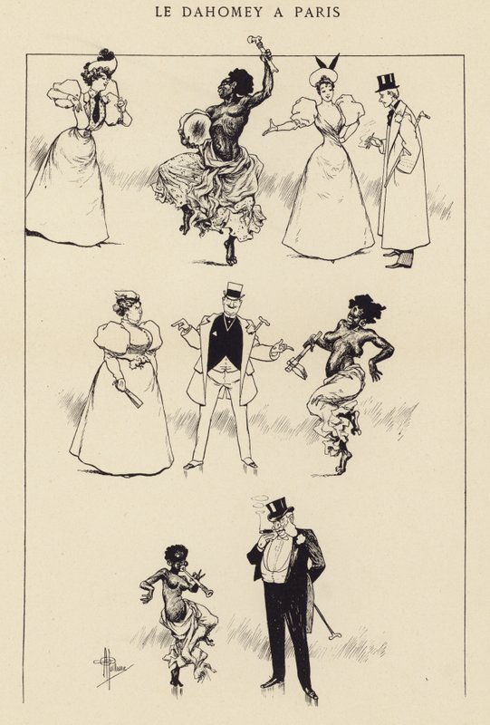 Le Dahomey a Parigi da Albert Guillaume