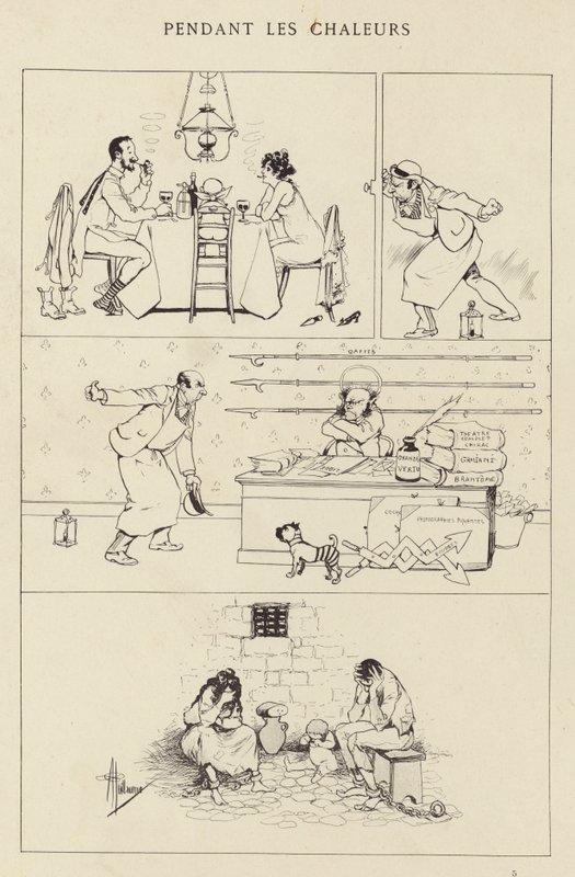 Durante il caldo da Albert Guillaume