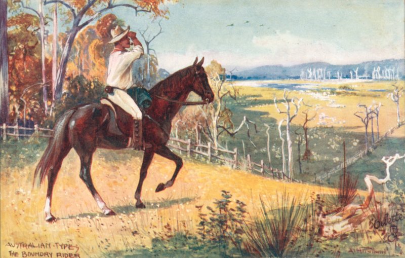 Tipi Australiani: Boundary Rider da Albert Henry Fullwood