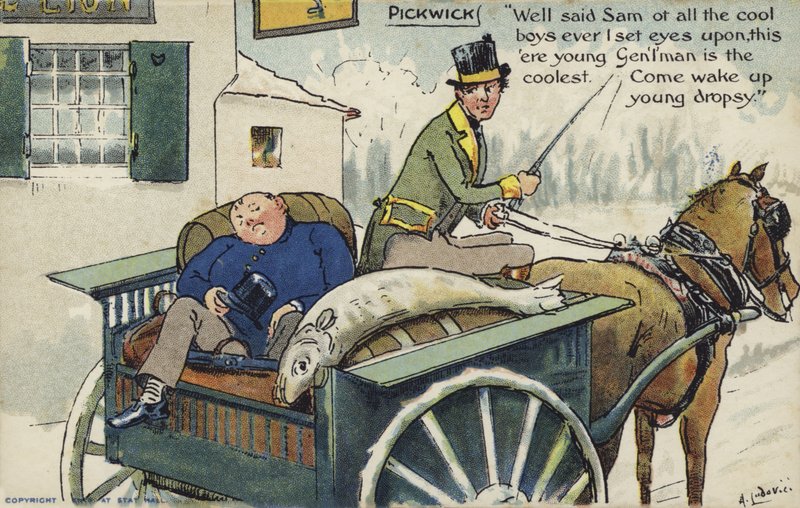 Il Circolo Pickwick da Albert Jnr. Ludovici