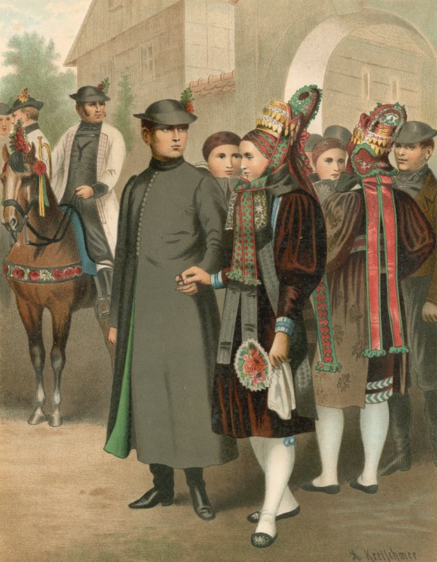 Costume tedesco, Altenburg da Albert Kretschmer