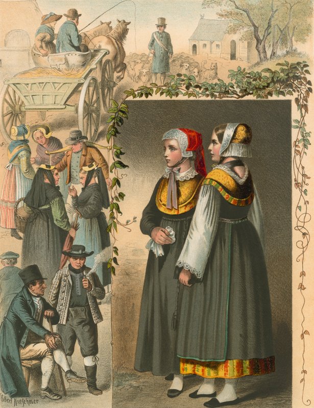 Costume tedesco, Meclemburgo da Albert Kretschmer