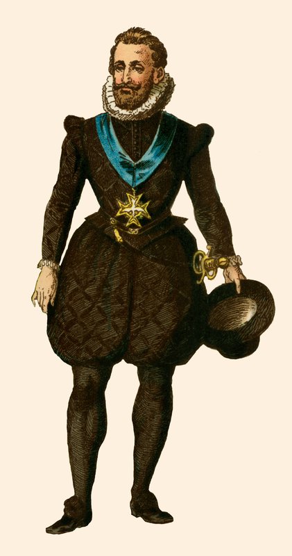 Re Enrico IV di Francia, c.1600 da Albert Kretschmer