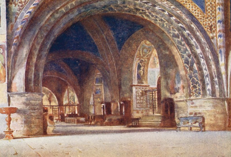 La Chiesa Inferiore di S Francesco, Assisi da Alberto Pisa