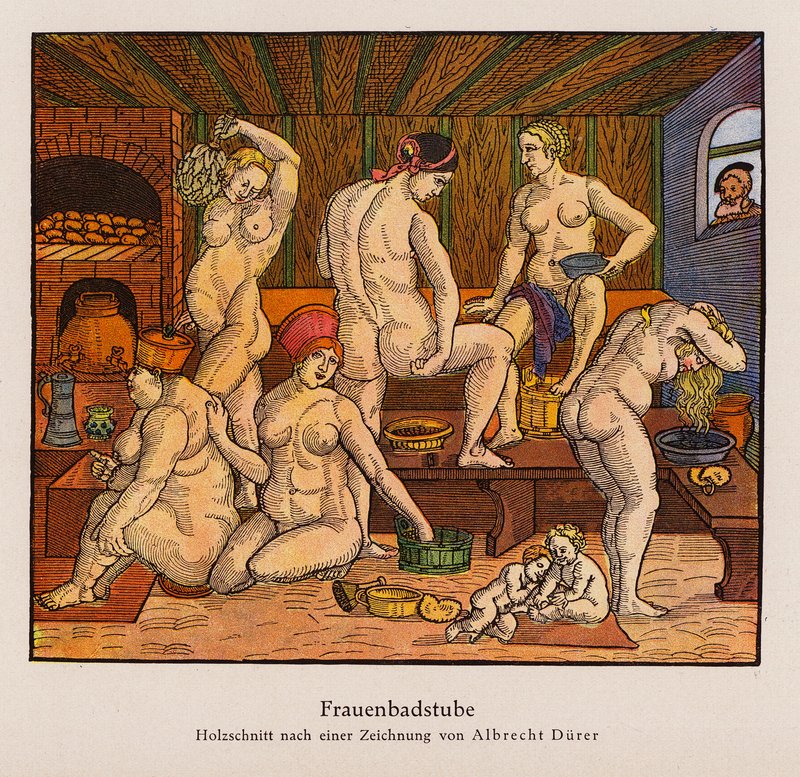Bagni delle donne da Albrecht (after) Durer or Duerer