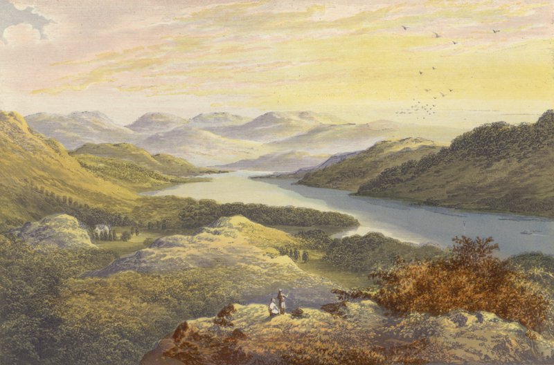 Windermere, guardando verso il lago da Alexander Francis Lydon