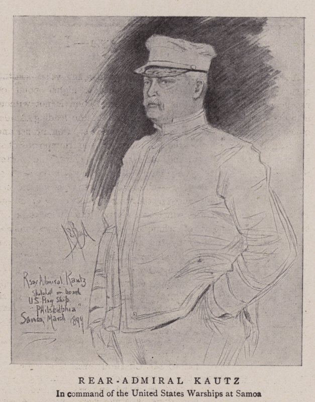 Retroammiraglio Kautz da Alexander Stuart Boyd