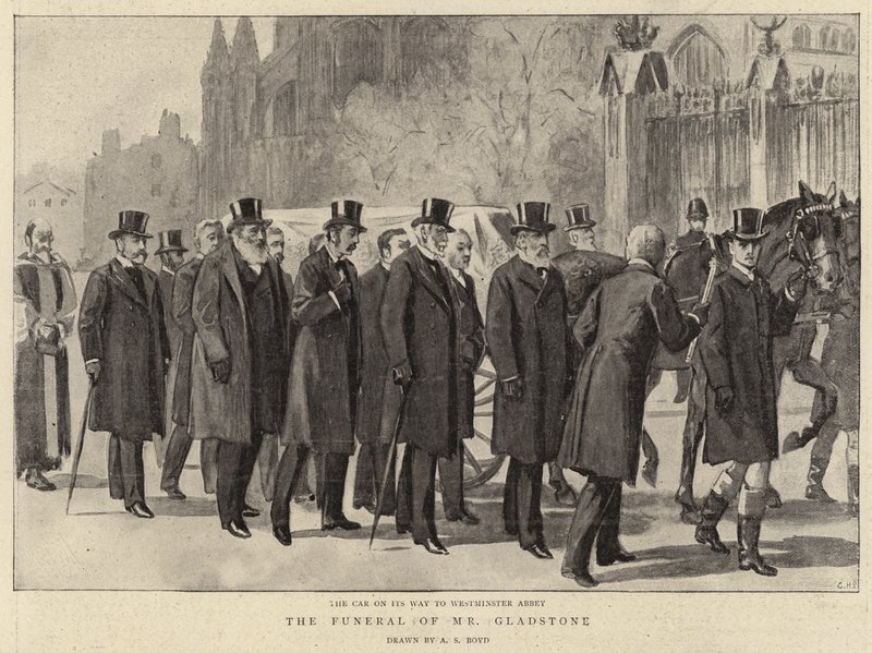 Il funerale di Mr Gladstone da Alexander Stuart Boyd