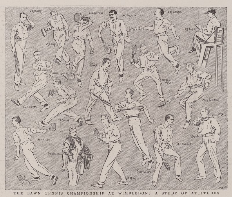 Il campionato di tennis a Wimbledon, uno studio di atteggiamenti da Alexander Stuart Boyd