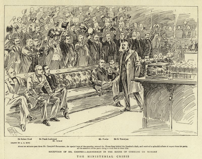 La crisi ministeriale da Alexander Stuart Boyd