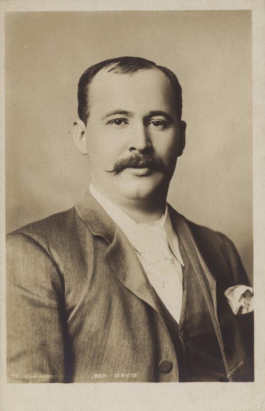 Ben Davies, tenore gallese (1858-1943) da Alexander Bassano