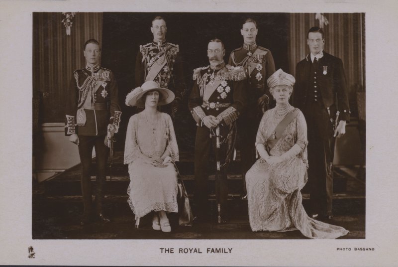 La famiglia reale da Alexander Bassano