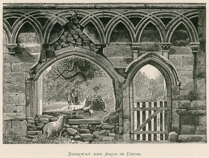 Bolton Priory, Porta e Arco nel Coro da Alexander Francis Lydon