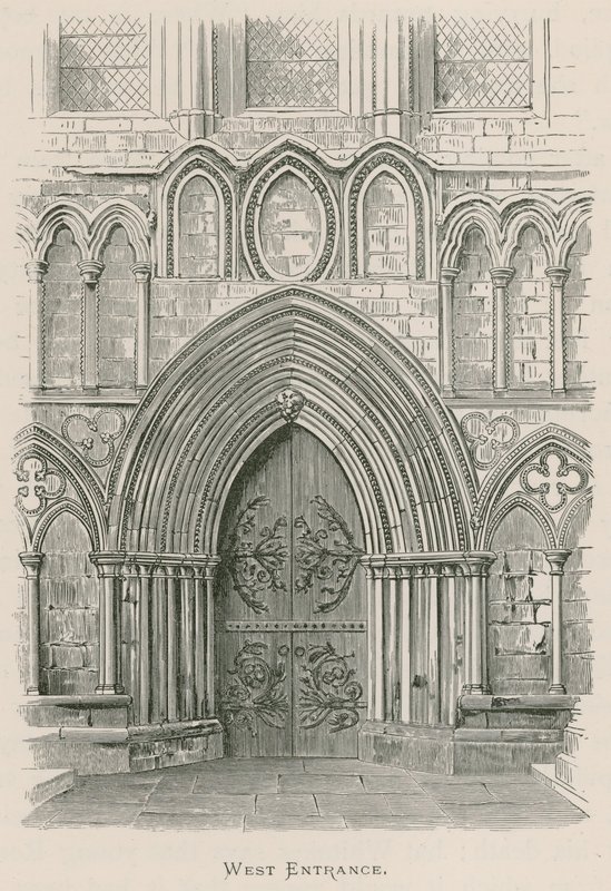 Bolton Priory, Ingresso Ovest da Alexander Francis Lydon