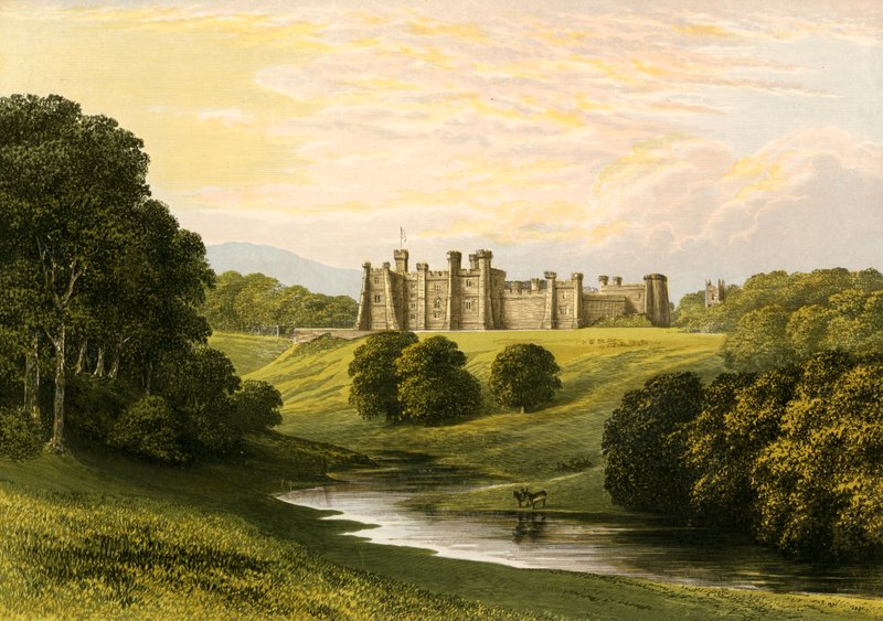 Castello di Brancepeth da Alexander Francis Lydon