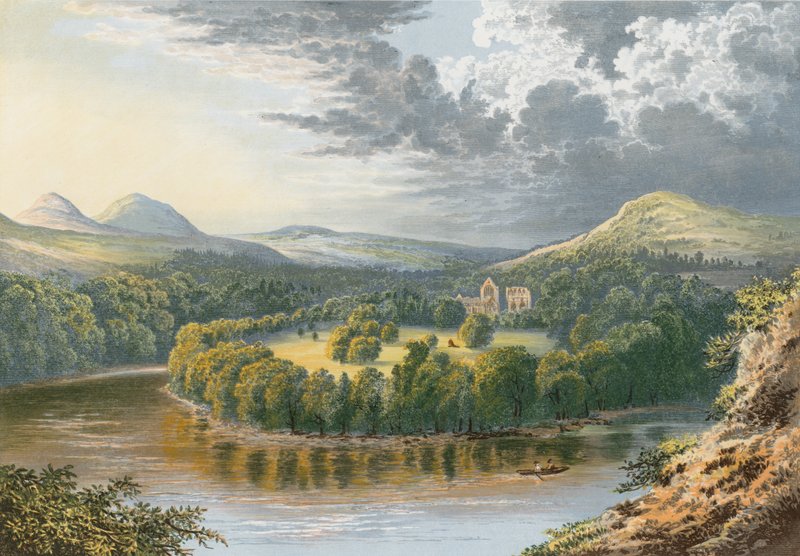 Abbazia di Dryburgh da Alexander Francis Lydon