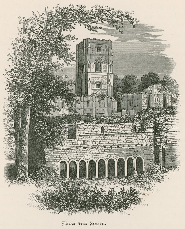 Abbazia di Fountains, Dal Sud da Alexander Francis Lydon