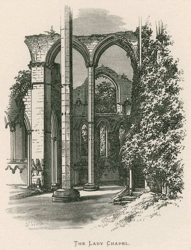 Abbazia di Fountains, La Cappella della Madonna da Alexander Francis Lydon