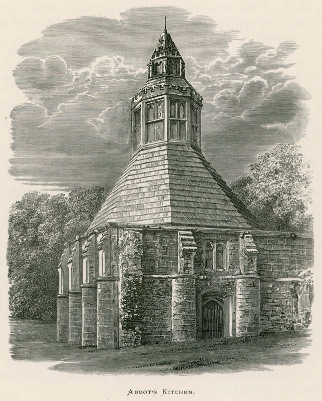Abbazia di Glastonbury, cucina dell