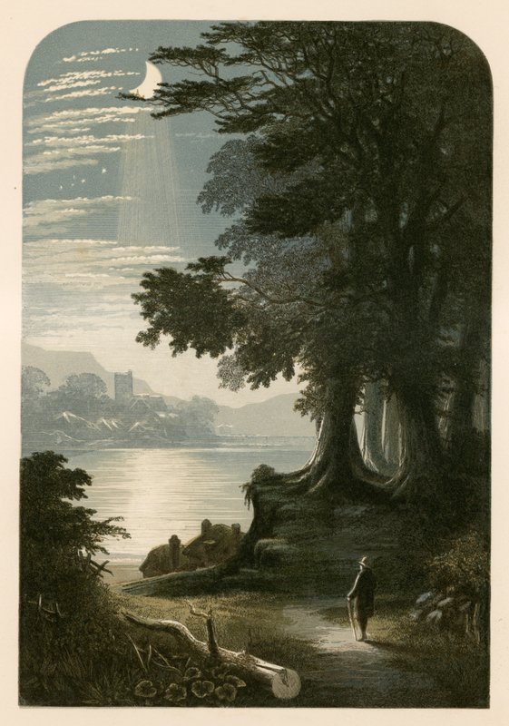 Illustrazione per Il Penseroso di Milton da Alexander Francis Lydon