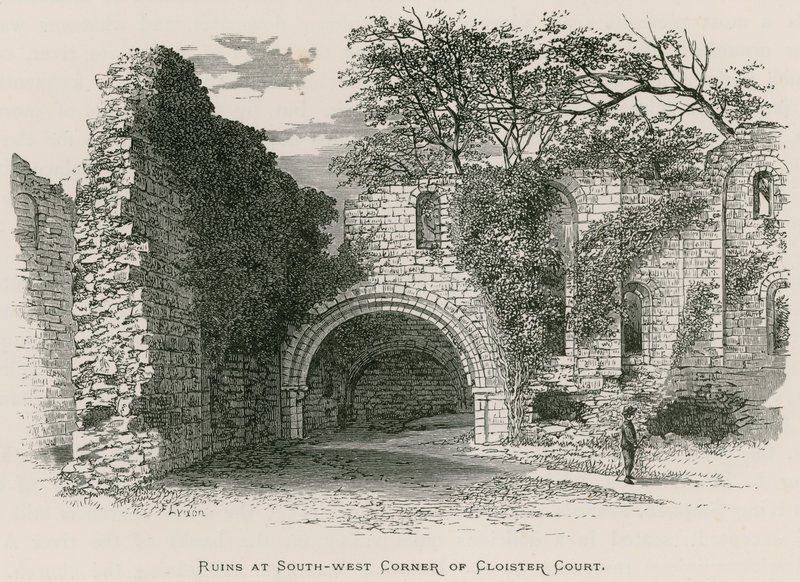Abbazia di Kirkstall, Rovine all