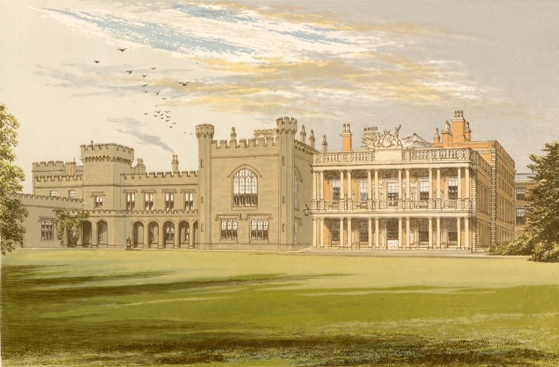 Knowsley Hall da Alexander Francis Lydon
