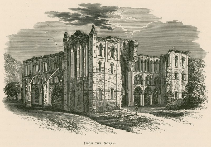 Abbazia di Rievaulx, dal nord da Alexander Francis Lydon