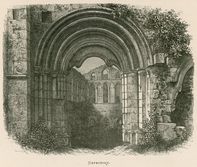 Abbazia di Rievaulx, Refettorio da Alexander Francis Lydon