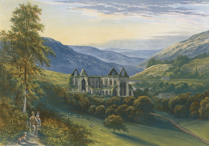 Abbazia di Tintern da Alexander Francis Lydon