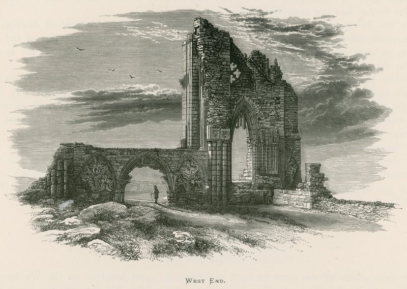 Abbazia di Whitby, lato ovest da Alexander Francis Lydon