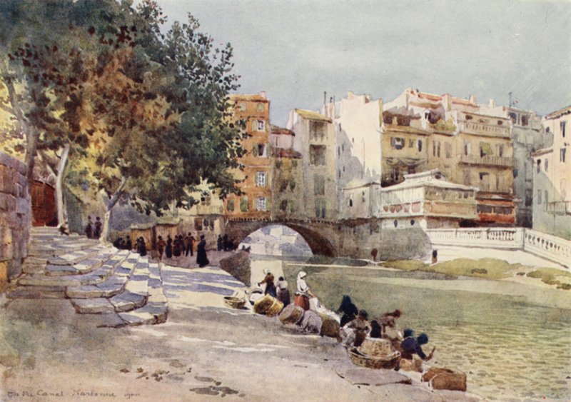 Narbonne, Le Canal Des Deux Mers da Alexander Henry Hallam Murray