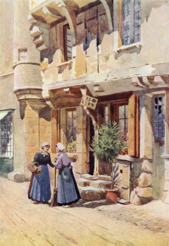Vecchie case a Chinon da Alexander Henry Hallam Murray