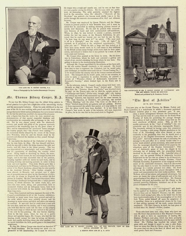 Mr Thomas Sidney Cooper, RA da Alexander Stuart Boyd