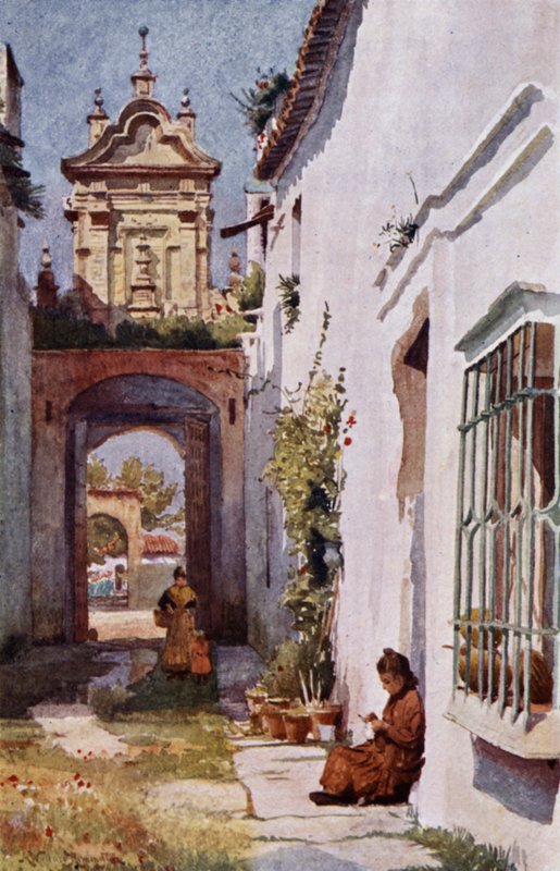 A Siviglia da Alexander Wallace Rimington