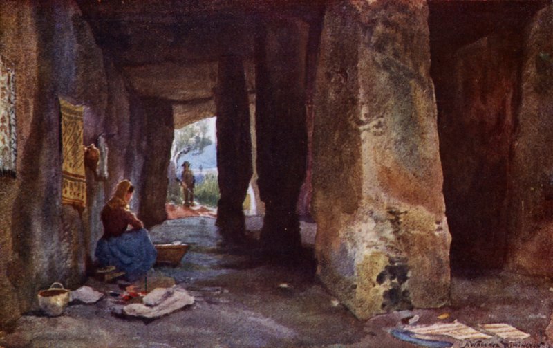 Grotta preistorica, Antequera da Alexander Wallace Rimington