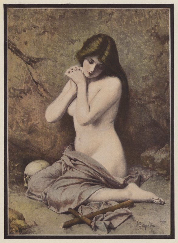 Maria Maddalena penitente da Alexandre Jacques Chantron