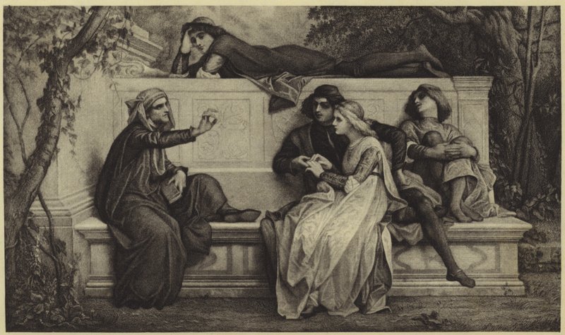 Un poeta fiorentino da Alexandre Cabanel
