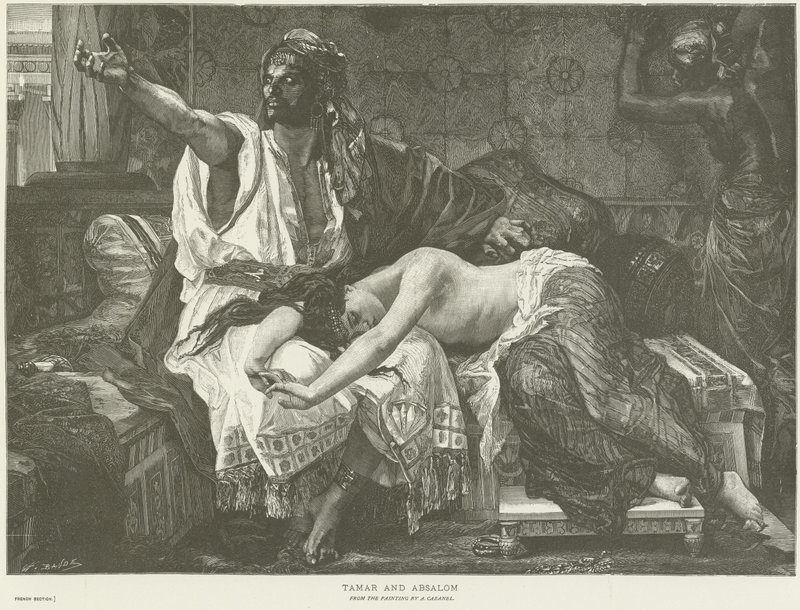 Tamar e Assalonne da Alexandre Cabanel